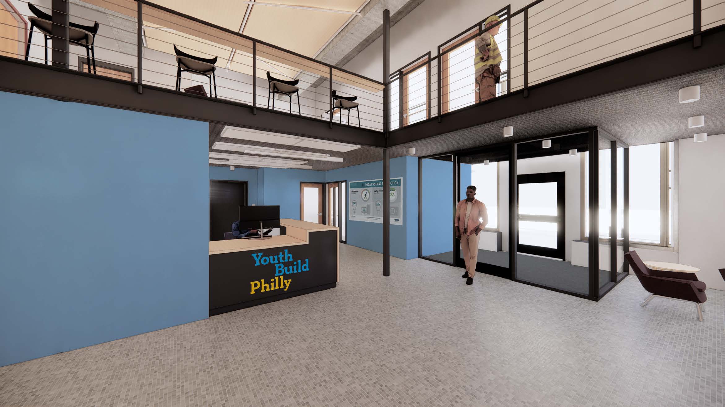YouthBuild Philadelphia Charter School office