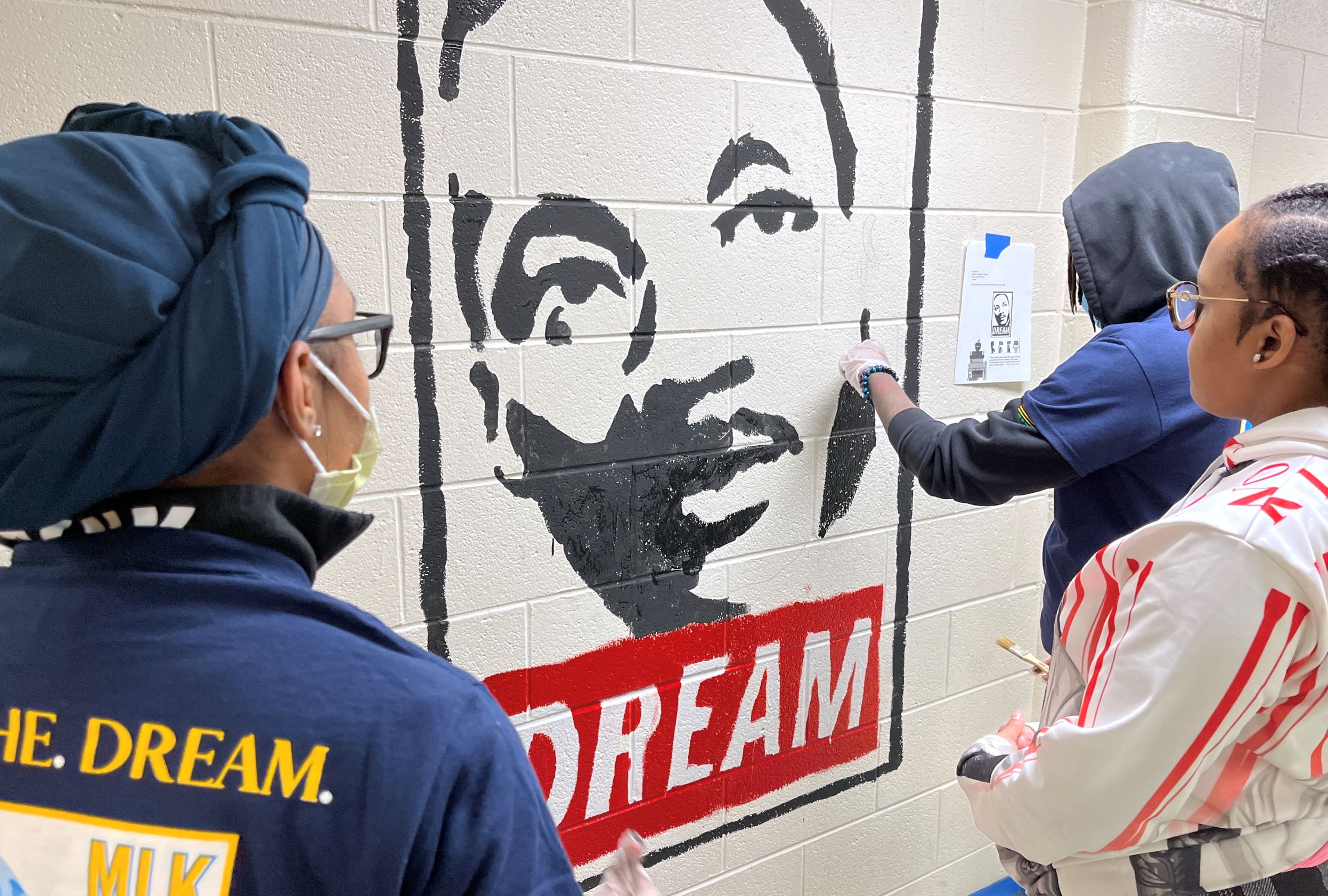 YouthBuild Philly Celebrates the Life and Legacy of Martin Luther King Jr. at MLK Day of Service Event – In Partnership with Bluford Charter School